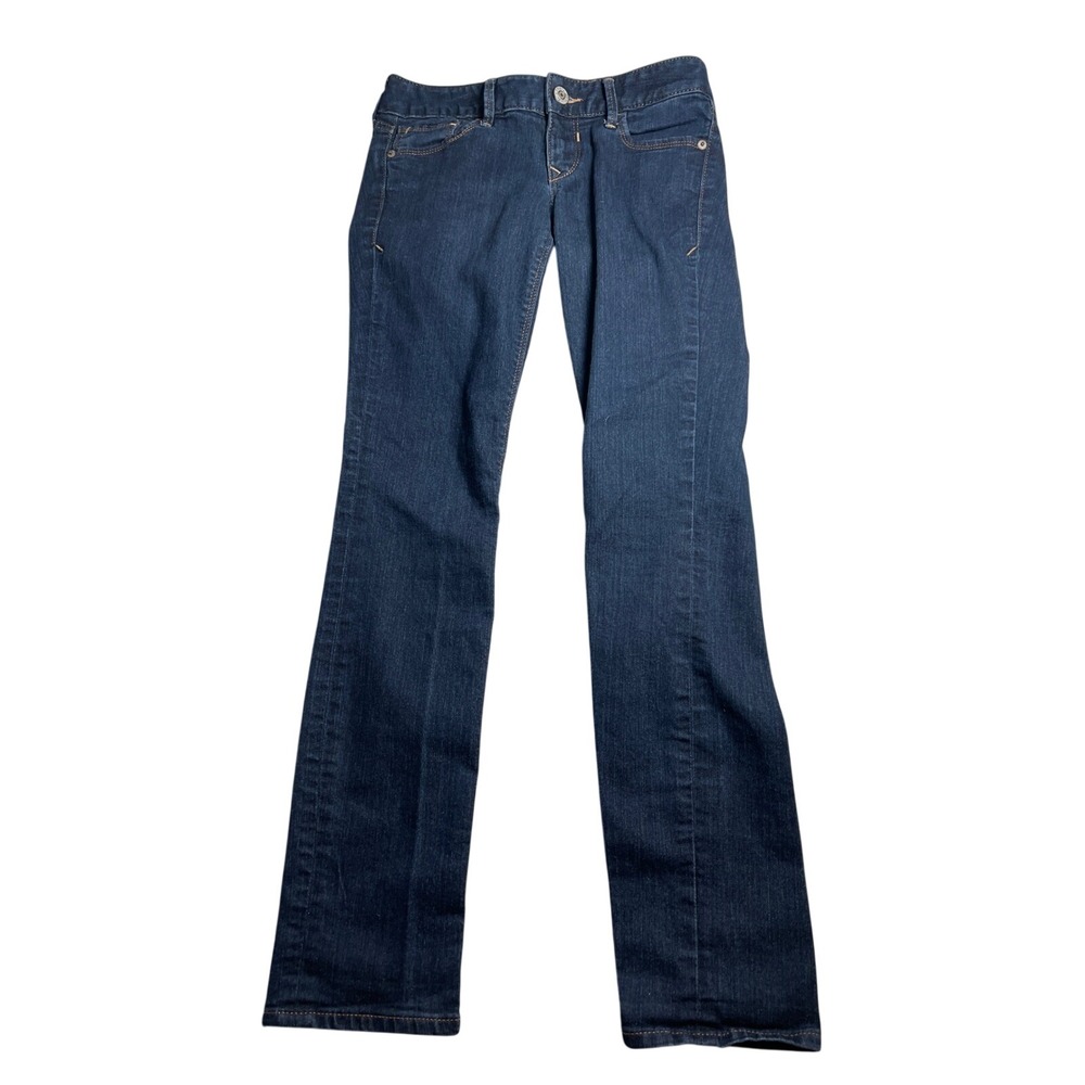 EXPRESS JEANS Cropped Skinny Stella Low Rise Denim Pants Size 0 y2k‎